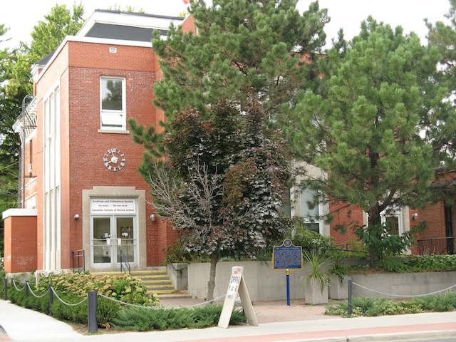 John A. Macdonald in Hallowell